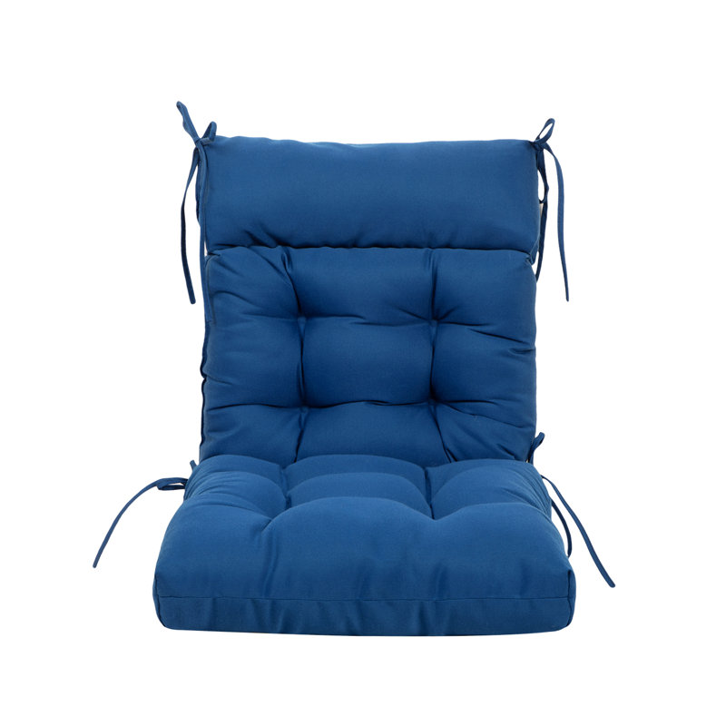 Cassella Outdoor 4'' Seat Cushion, Classic Blue
