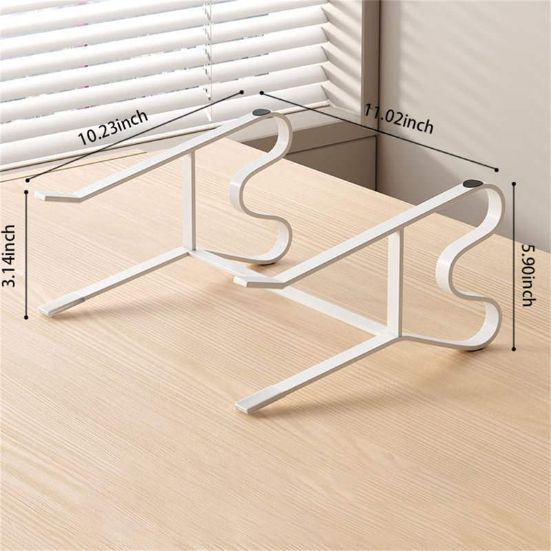 Support pour ordinateur portable, Blanc