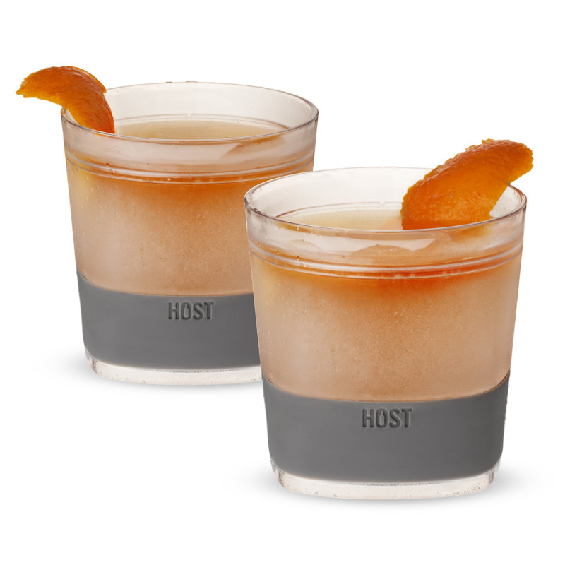 Whiskey FREEZE Cooling Cup in Smoke, Gray