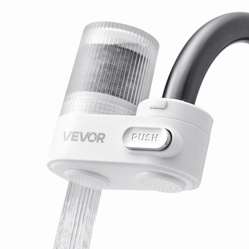 Faucet Mount Water Filter Sink Water Purifier for Kitchen Vertical