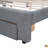 Teddy Queen Size Upholstered Platform Bed With Drawer-844856841