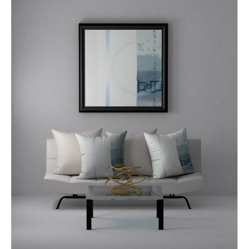 Housse de coussin décorative carrée et insert, 20 po X 20 po