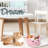 Cat Storage Basket Woven Organizer With Ears Decorative Pet Toy Cute Bin Cotton Rope Basket For Gift Cat Dog Toy Container Nursery Room-2026288624