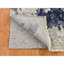 Tapis oriental gris en laine et en soie noué à la main 8 pi x 9 pi 9 po AEC4F6F89275444792B3F6924237C71F
