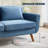 Jadier 66" Upholstered Loveseat Square Sofa-1237332765-1230110786