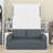 Wall Murphy Bed With Sofa And Storage Cabinets For Home Office And Guest Room-1875812119