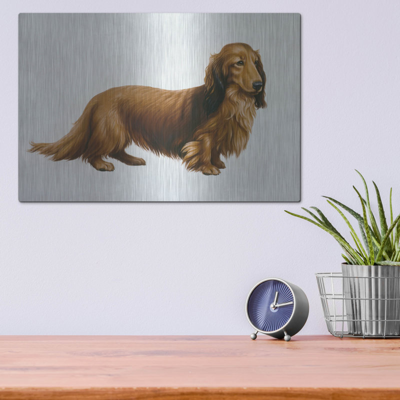 " Dachsund " by Harro Maass, 12" H x 16" W