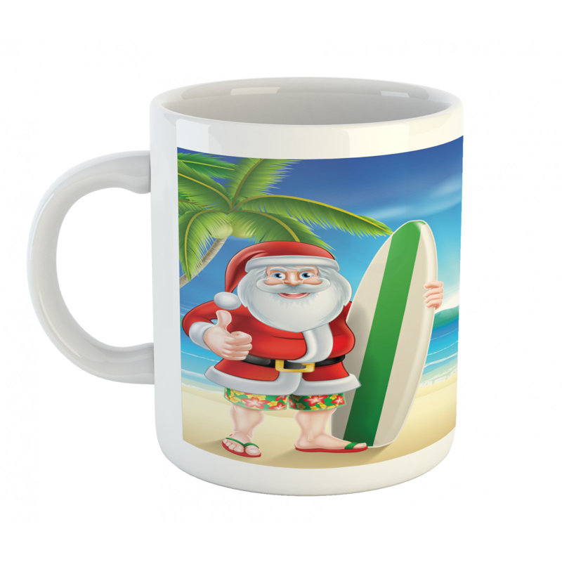 Grande tasse à café père noël