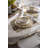 Honey Check Dinner Plate-107511236