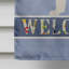 Polyester 2 côtés 40 x 28 po welcome drapeau maison-73943270