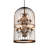 Spofford 12 - Light Zinc Alloy Dimmable Lantern Geometric Chandelier
