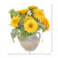 Sunflowers Arranged in Stone Vase