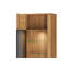 Eastmont Manufactured + Solid Oak Wood 1-Door Display Cabinet