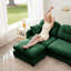 Canapé modulaire en L avec repose-pieds Cloud-2069546550