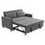 Buncombe 2 Seater Velvet Sofa Bed-1744948087