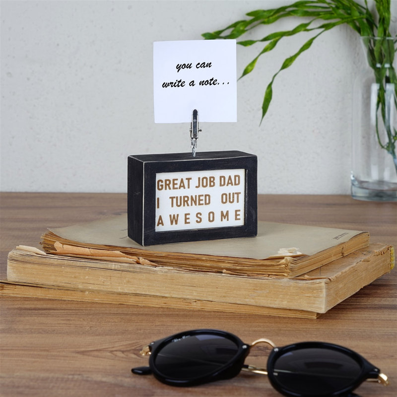 Porte-cartes en bois