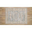 Tapis gris lavable et beige tissé à la machine-1985503740