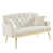 Cream White Velvet selected