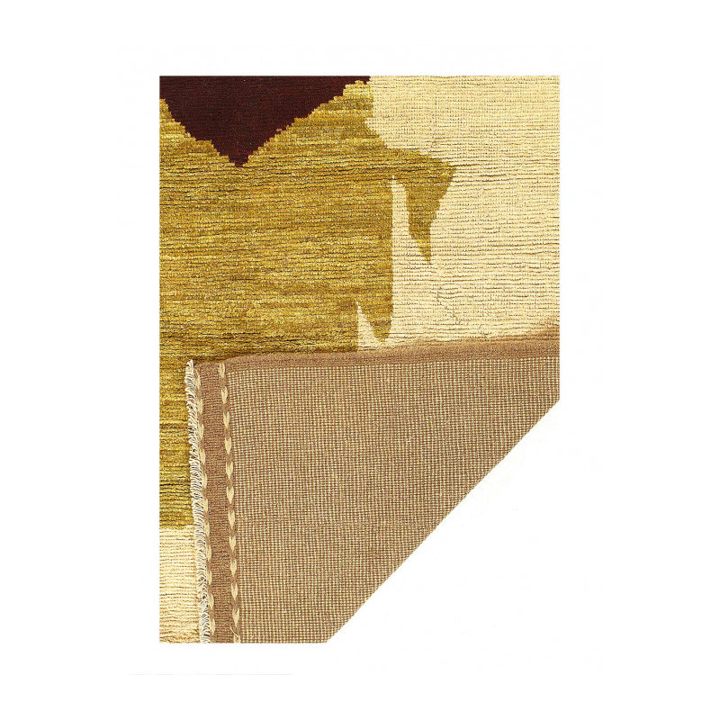 Tapis en laine d'agneau unique 3 pi 11 po x 5 pi 11 po Neeva