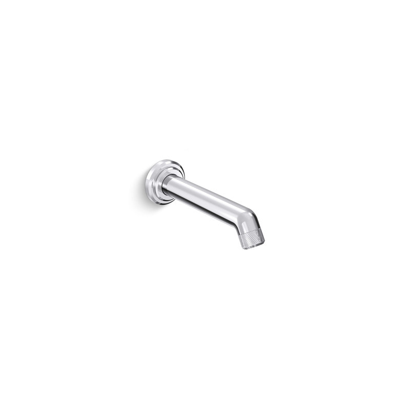 Pinna Paletta® Wall-Mount Bath Spout, Chrome