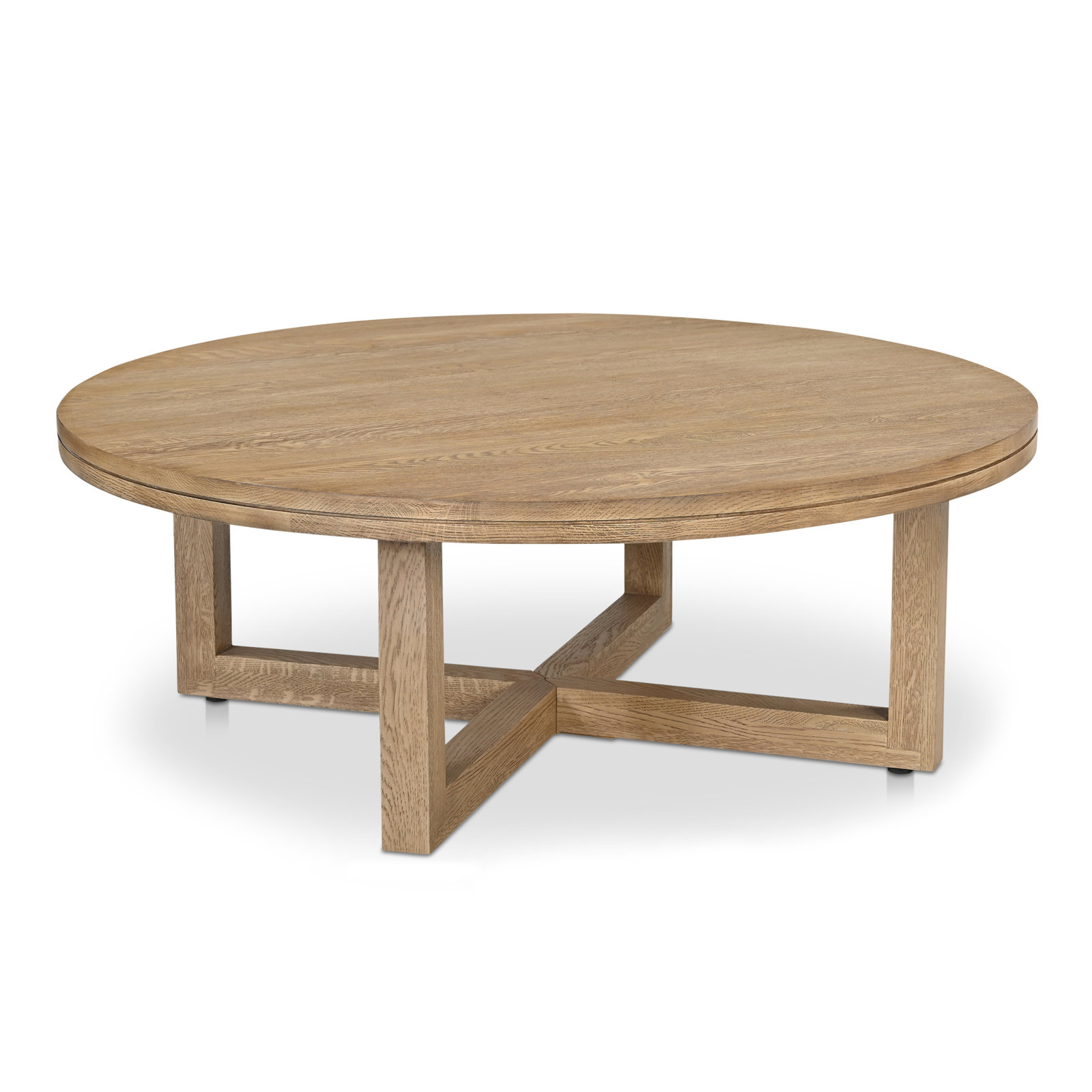 Solid Wood Single Coffee Table, Natural