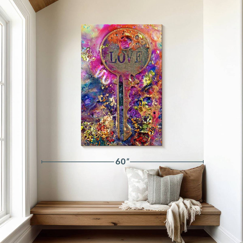 Hardie Key, 45" H x 30" W