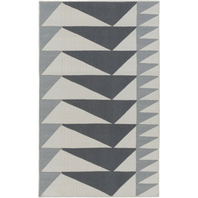 Saleme Wool Geometric Indoor Rug