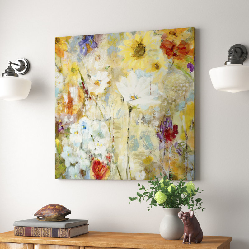 Fugue par Jill Martin - reproduction d'art sur toile tendue, H 20 po x l 20 po x P 1,25 po