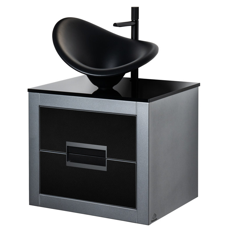 Nova Single Vanity, Black