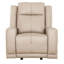 Fauteuil inclinable à bascule rembourré avec accoudoirs rembourrés 37 po Besart
