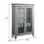 Vitrine Montana en miroir et platine antique