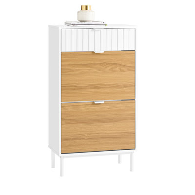 Mantua 8 Pair Shoe Storage Cabinet