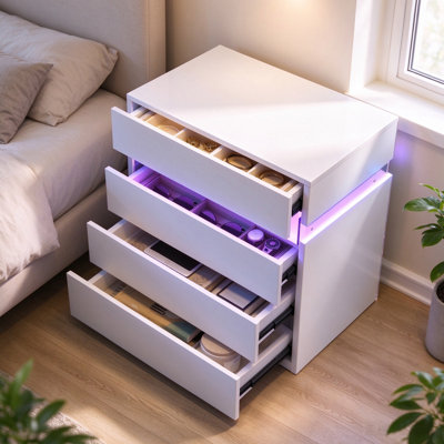14.5 " W Bedside Cabinet Nightstand