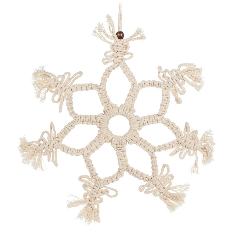10'' Handmade Fabric Shatterproof Holiday Shaped Ornament