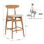 Tabouret de comptoir de 25,21 po de hauteur Medora-1973304515-1980033310