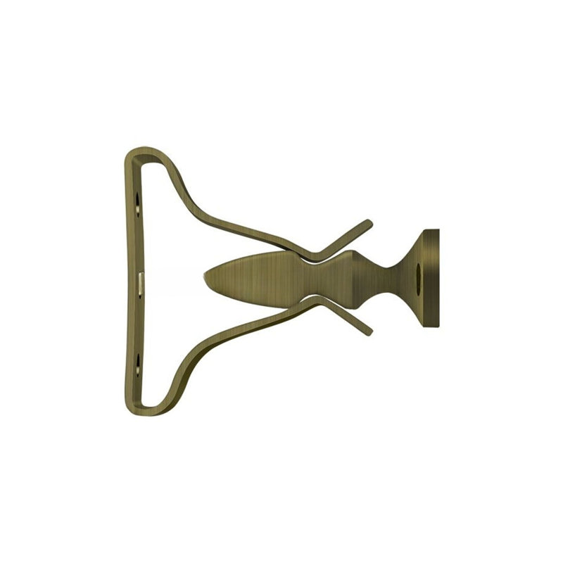 Brass Shutter / Door Accessory, Antique Brass