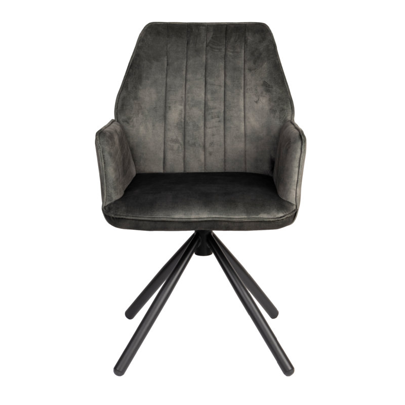 Jamie Upholstered Arm Chair, Green
