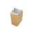 Ninel 29'' Single Bathroom Vanity with Acrylic Top-789260451