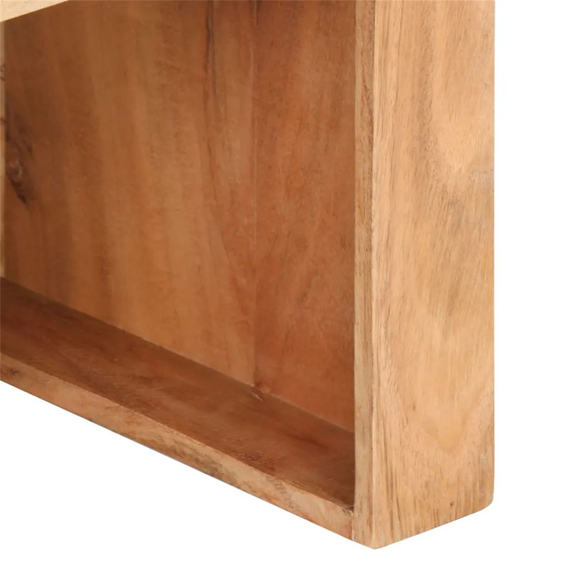 Carli Solid Wood Sled End Table