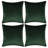 Set Of 4 Throw Velvet Cushion Covers-118135157-118135168