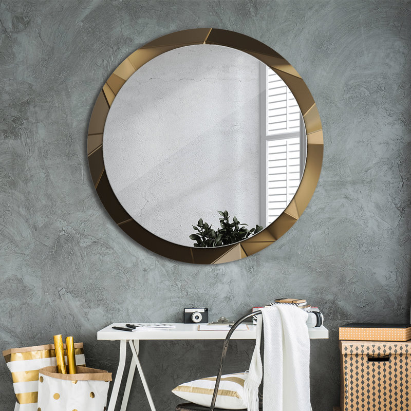 Huldar Glass Flat Wall Mirror