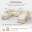 Canapé modulaire en U avec rangement Tremee-581592093