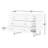 Deux Ayanda 3 Drawer 33" W Dresser
