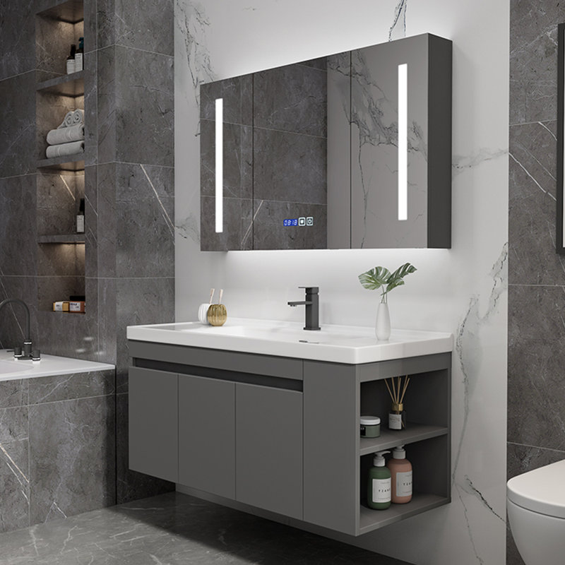 Modern simple and light luxury bathroom cabinet