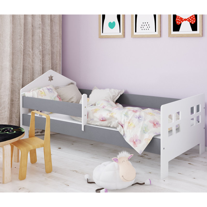 Keene Standard, 80 x 140cm, Grey/White
