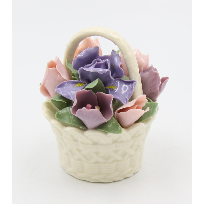 Sculpture North Attleborough Iris Basket