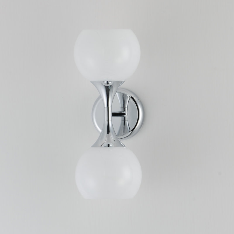 Applique murale Cron, Chrome poli
