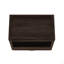 Table de chevet brune