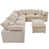 Polyester beige sélectionné