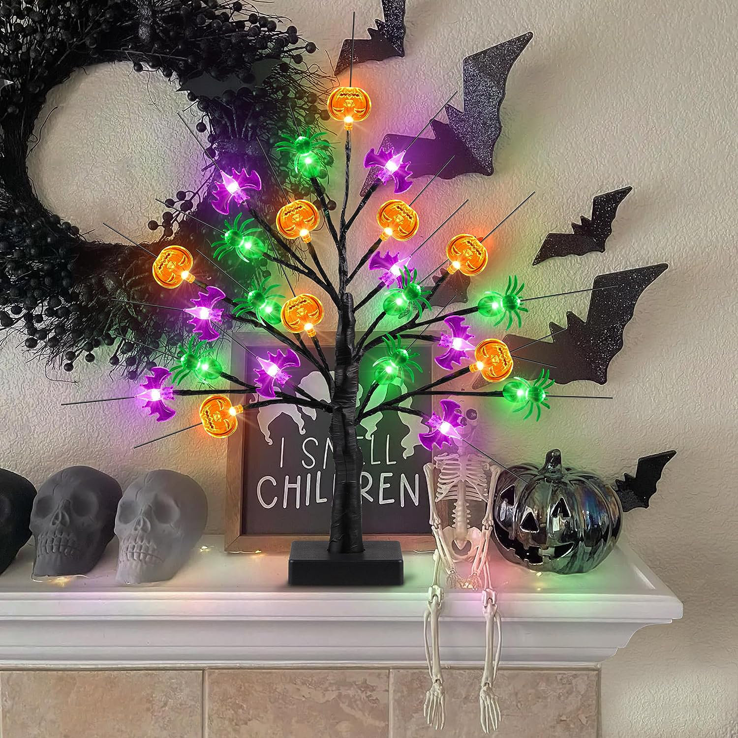 https://assets.wfcdn.com/im/45916460/compr-r85/2560/256006021/timer-halloween-decor-18-inch-black-halloween-tree-with-24-led-pumpkin-bat-spider-light-usbbattery-operated-lighted-birch-tree-spooky-halloween-table-decorations-indoor-outdoor-for-home-room-party.jpg